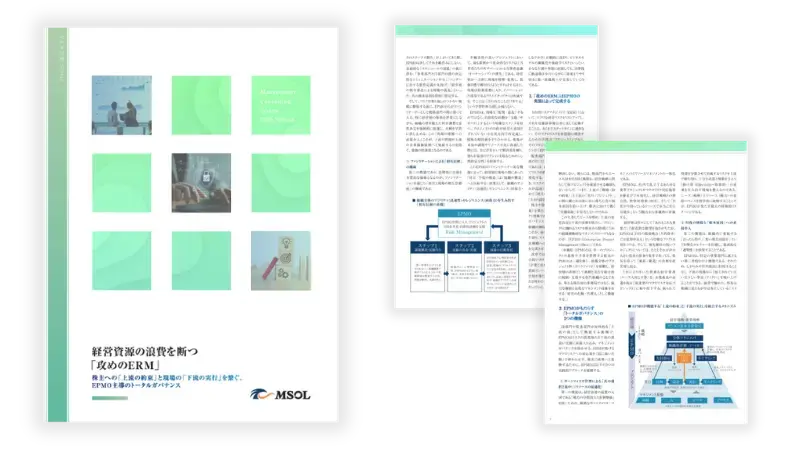 MCI Vol.9　攻めのERM：経営資源の浪費を断つEPMOの実践